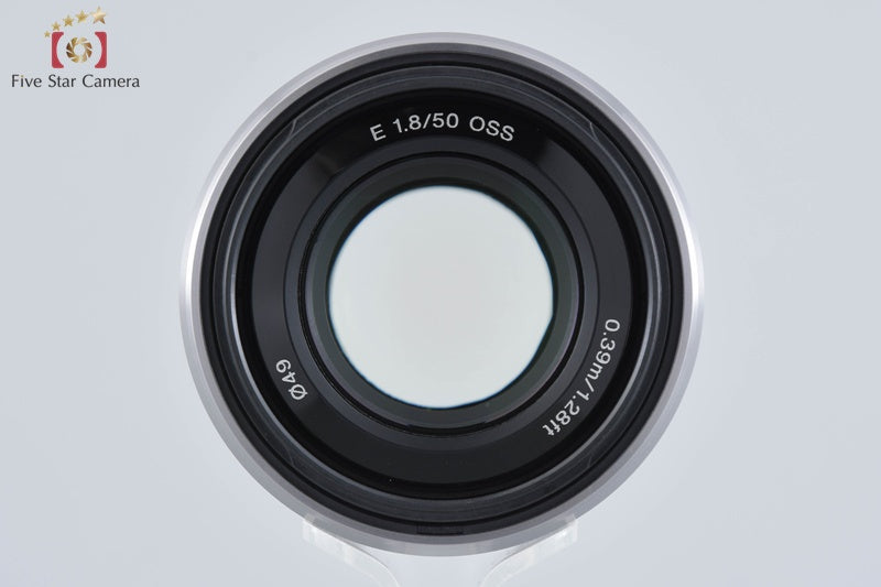 SONY E 50mm f/1.8 OSS SEL50F18 Silver [Near Mint]