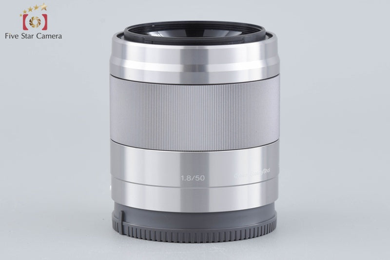 SONY E 50mm f/1.8 OSS SEL50F18 Silver [Near Mint]