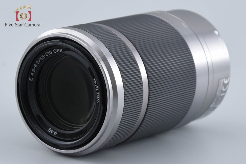 Sony E 55-210mm f/4.5-6.3 OSS Silver SEL55210