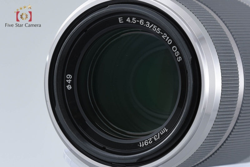 Sony E 55-210mm f/4.5-6.3 OSS Silver SEL55210