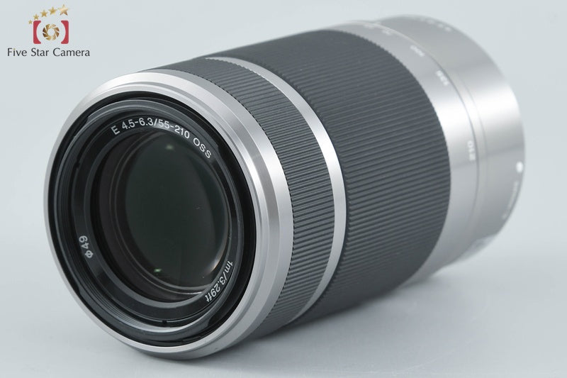 Sony E 55-210mm f/4.5-6.3 OSS Silver SEL55210 w/ Box