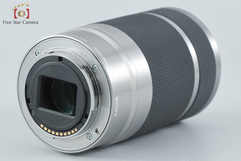 Sony E 55-210mm f/4.5-6.3 OSS Silver SEL55210 w/ Box