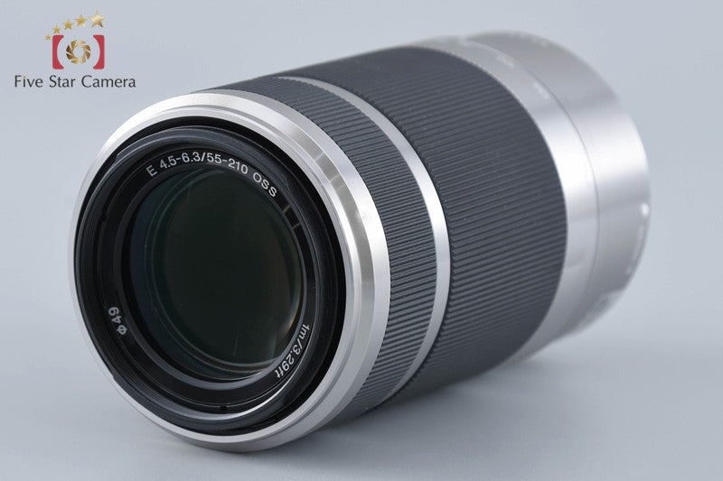 Sony E 55-210mm f/4.5-6.3 OSS Silver SEL55210