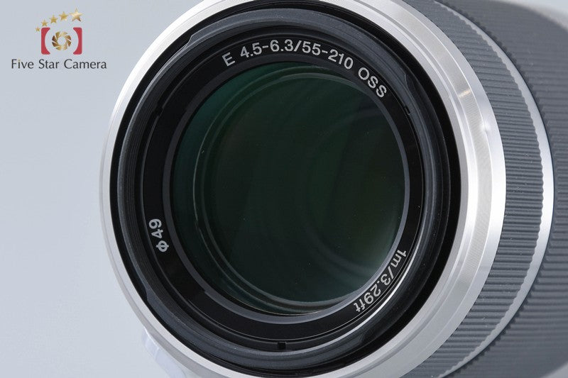 Sony E 55-210mm f/4.5-6.3 OSS Silver SEL55210