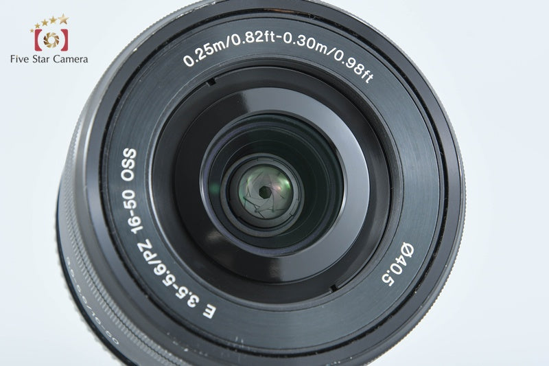 SONY E PZ 16-50mm f/3.5-5.6 OSS SELP1650 Black Sony E Mount [Very Good]
