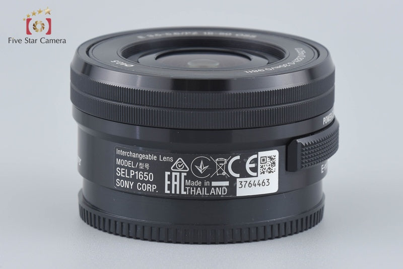 SONY E PZ 16-50mm f/3.5-5.6 OSS SELP1650 Black Sony E Mount [Very Good]
