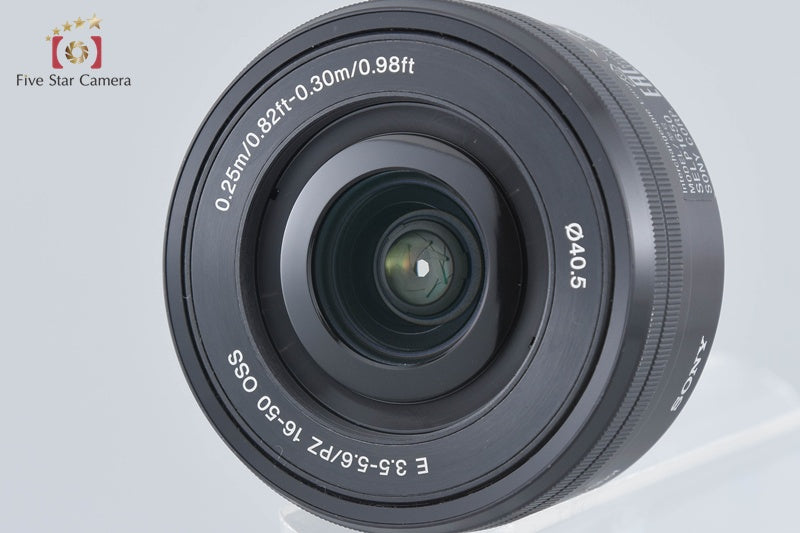 SONY E PZ 16-50mm f/3.5-5.6 OSS SELP1650 Black Sony E Mount [Very Good]