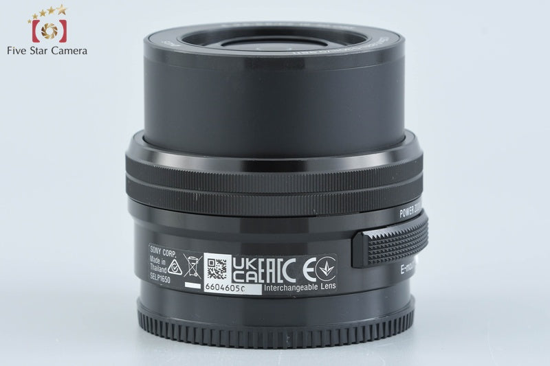 SONY E PZ 16-50mm f/3.5-5.6 OSS SELP1650 Black Sony E Mount [Very Good]