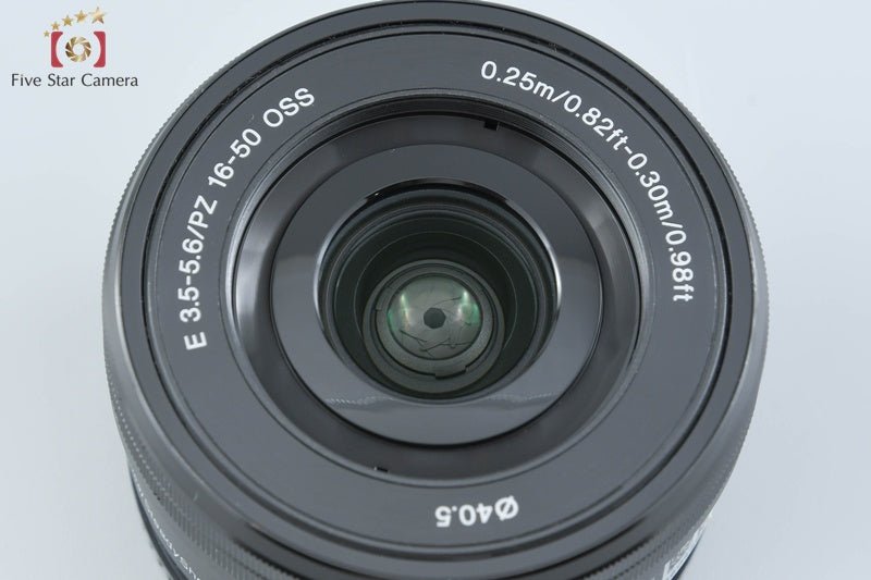 SONY E PZ 16-50mm f/3.5-5.6 OSS SELP1650 Black Sony E Mount [Very Good]