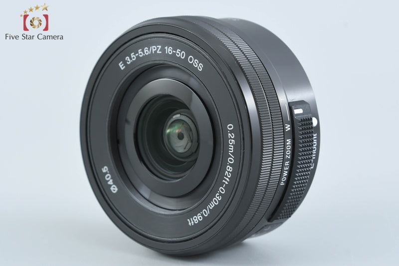 SONY E PZ 16-50mm f/3.5-5.6 OSS SELP1650 Black Sony E Mount [Very Good]