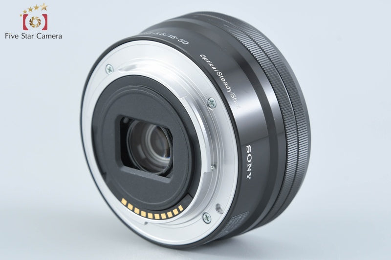 SONY E PZ 16-50mm f/3.5-5.6 OSS SELP1650 Black Sony E Mount [Very Good]