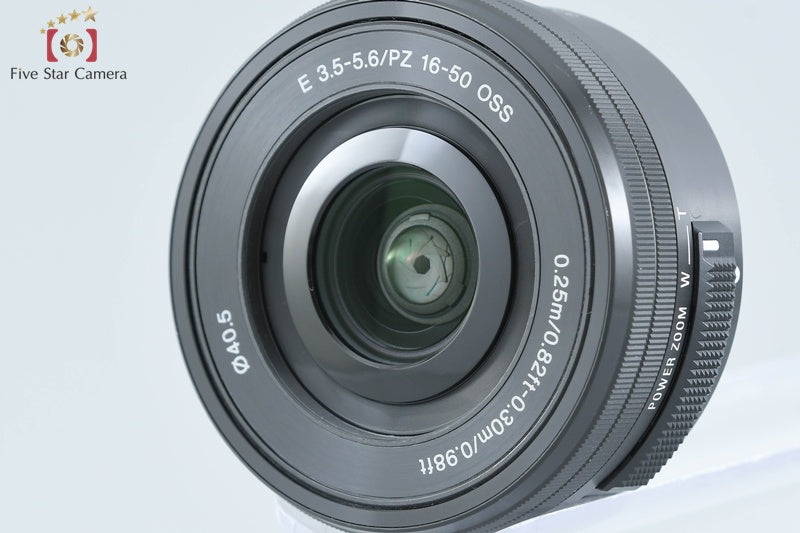 SONY E PZ 16-50mm f/3.5-5.6 OSS SELP1650 Black Sony E Mount [Very Good]