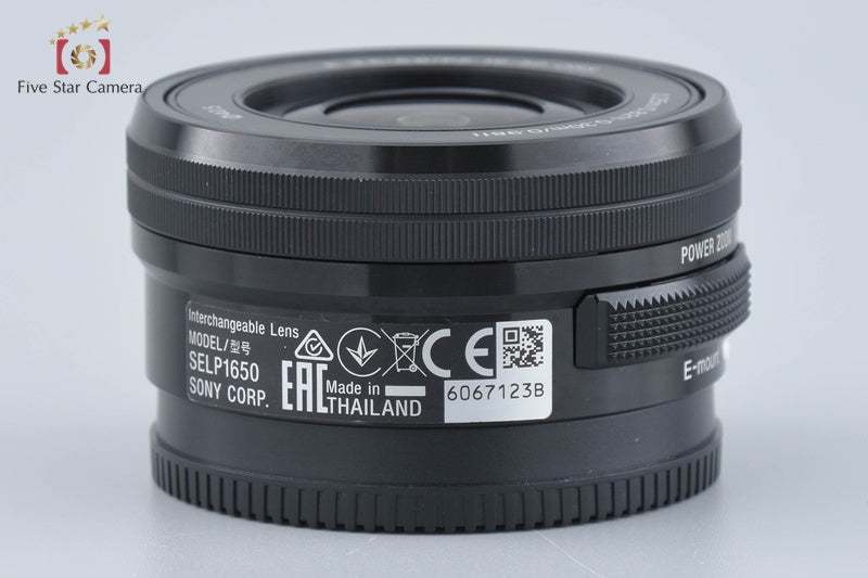 SONY E PZ 16-50mm f/3.5-5.6 OSS SELP1650 Black Sony E Mount