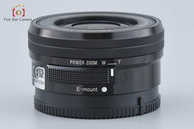 SONY E PZ 16-50mm f/3.5-5.6 OSS SELP1650 Black Sony E Mount