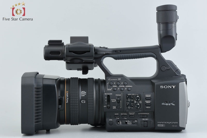 SONY HANDYCAM FDR-AX1 video camera (Japanese Language Only)