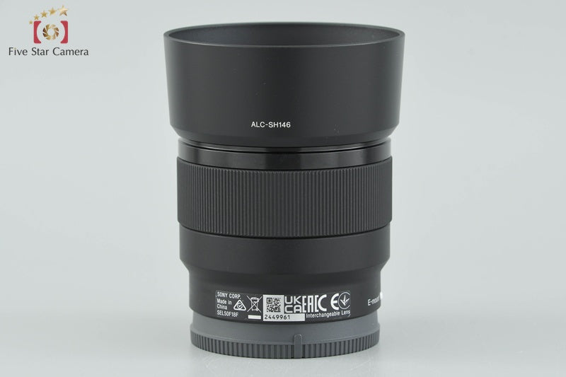 Sony FE 50mm f/1.8 SEL50F18F Sony Full Frame E-Mount Lens w/ Box [Excellent]