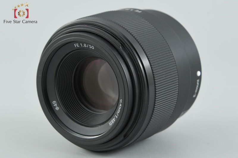 Sony FE 50mm f/1.8 SEL50F18F Sony Full Frame E-Mount Lens w/ Box [Excellent]