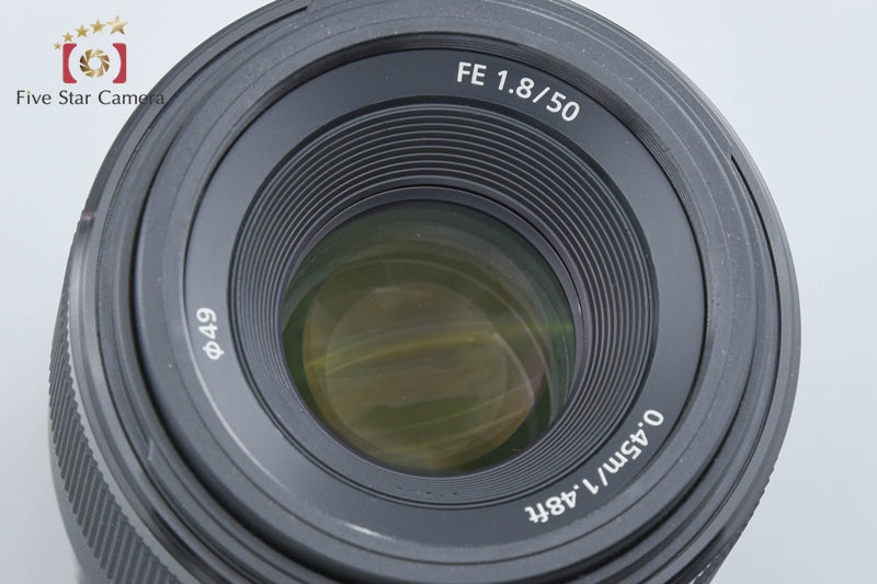 Sony FE 50mm f/1.8 SEL50F18F Sony Full Frame E-Mount Lens