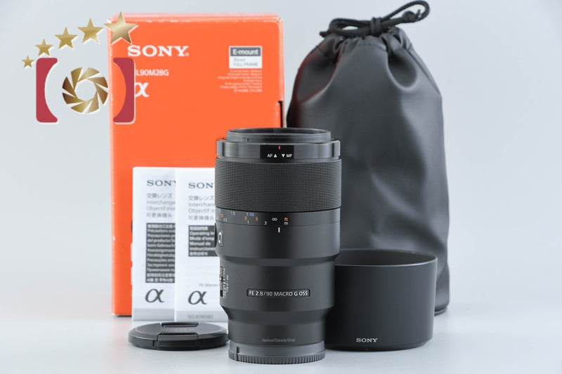 Sony FE 90mm f/2.8 MACRO G OSS SEL90M28G w/ Box [Excellent]