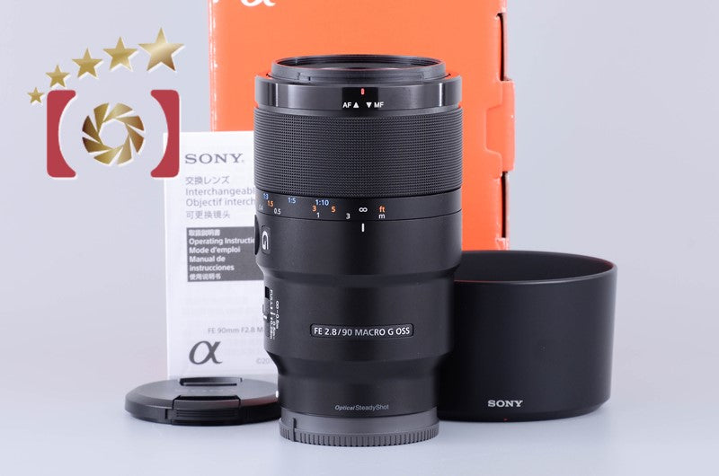 Sony FE 90mm f/2.8 MACRO G OSS SEL90M28G w/ Box [Near Mint]