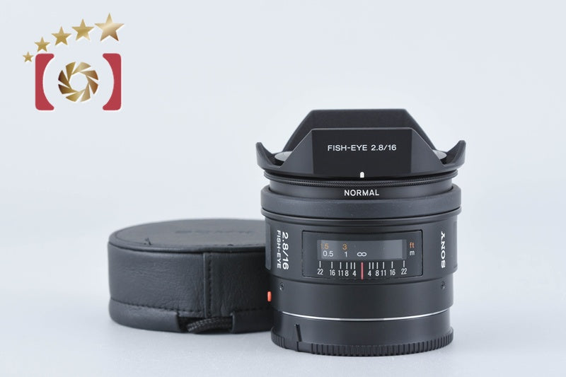 Sony 16mm f/2.8 FISH-EYE SAL16F28 [Near Mint]