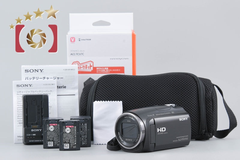 Sony Handycam HDR-CX670 Black + ACC-TCV7C Kit (Japanese Language Only)
