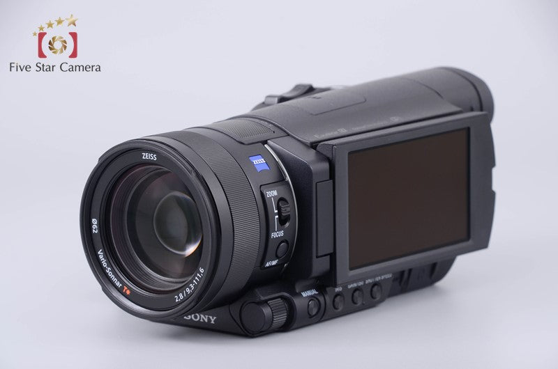 Sony Handycam FDR-AX100 video camera (Japanese Language Only)