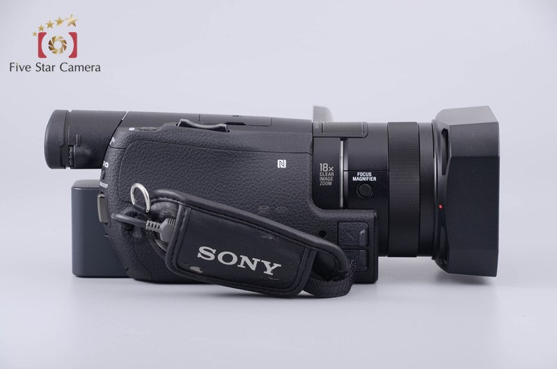 Sony Handycam FDR-AX100 video camera (Japanese Language Only)