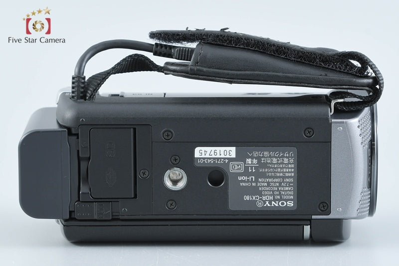 Sony Handycam HDR-CX180 Black Video Camera (Japanese Language Only)