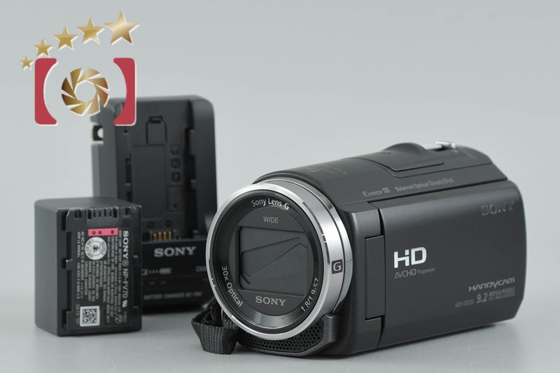 SONY HDR-CX535 Black Digital Video Camera (Japanese Language Only)