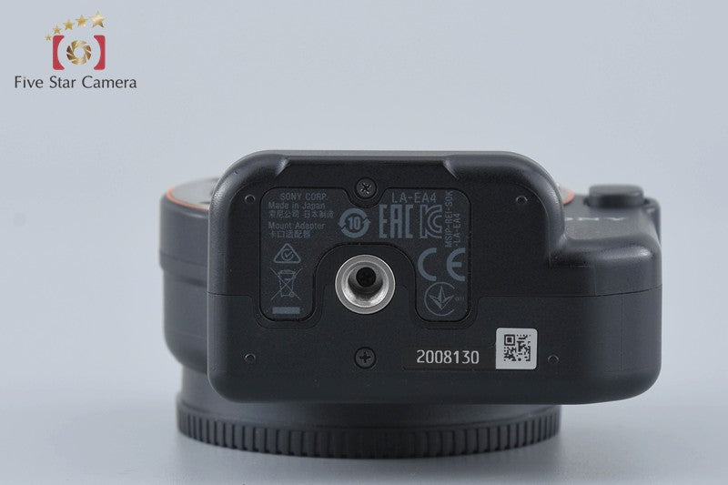 Sony Alpha LA-EA4 Mount Adapter A-mount Lenses to E-mount [Excellent]