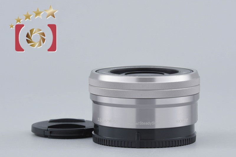 SONY E PZ 16-50mm f/3.5-5.6 OSS SELP1650 Silver Sony E Mount [Very Good]