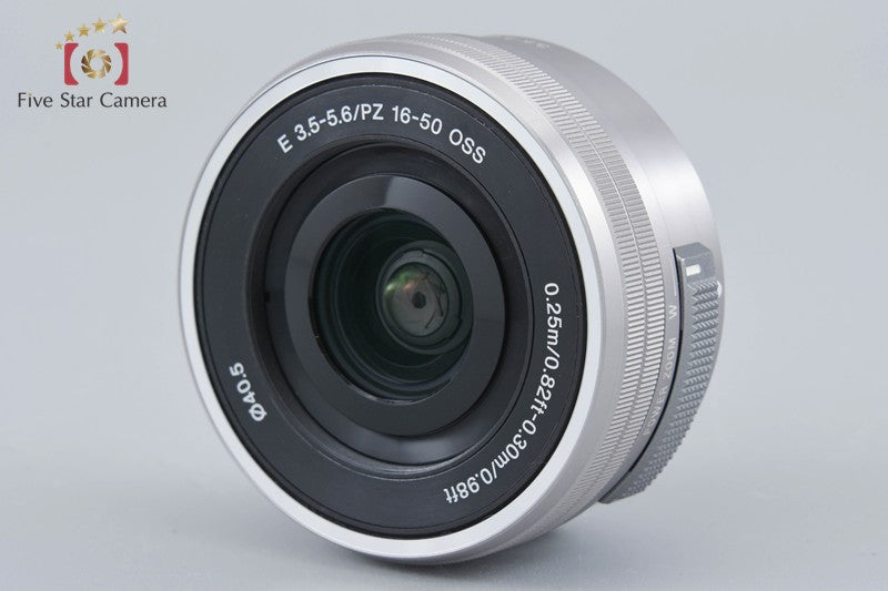SONY E PZ 16-50mm f/3.5-5.6 OSS SELP1650 Silver Sony E Mount [Very Good]