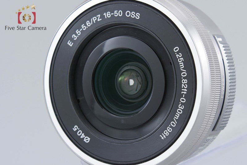 SONY E PZ 16-50mm f/3.5-5.6 OSS SELP1650 Silver Sony E Mount [Very Good]