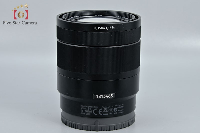 Sony Carl Zeiss Vario-Tessar T* E 16-70mm f/4 ZA OSS SEL1670Z