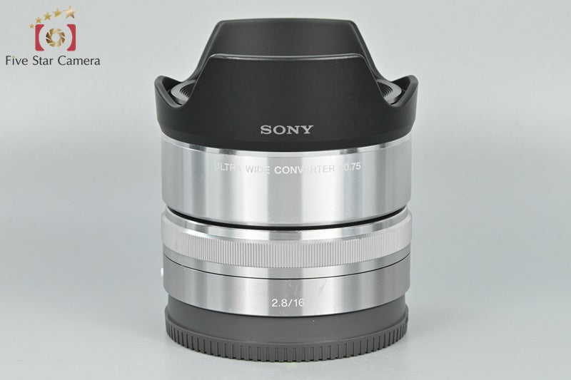 SONY E 16mm f/2.8 SEL16F28 + VCL-ECU1