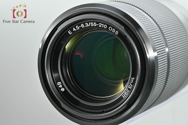 Sony E 55-210mm f/4.5-6.3 OSS Black SEL55210