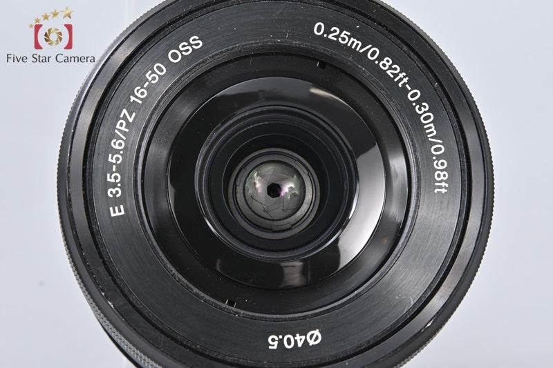 SONY E PZ 16-50mm f/3.5-5.6 OSS SELP1650 Black