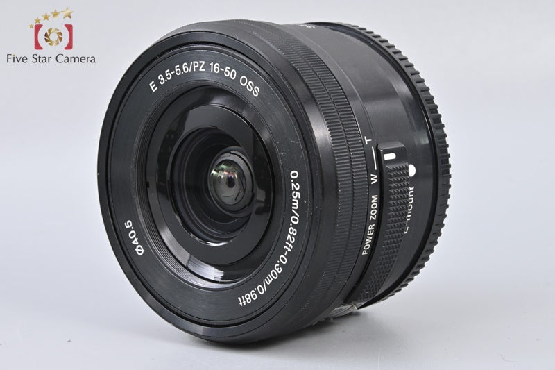 SONY E PZ 16-50mm f/3.5-5.6 OSS SELP1650 Black