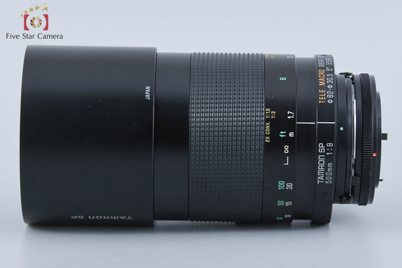 Tamron 55BB SP 500mm f/8 TELE MACRO BBAR MC for Canon FD Mount