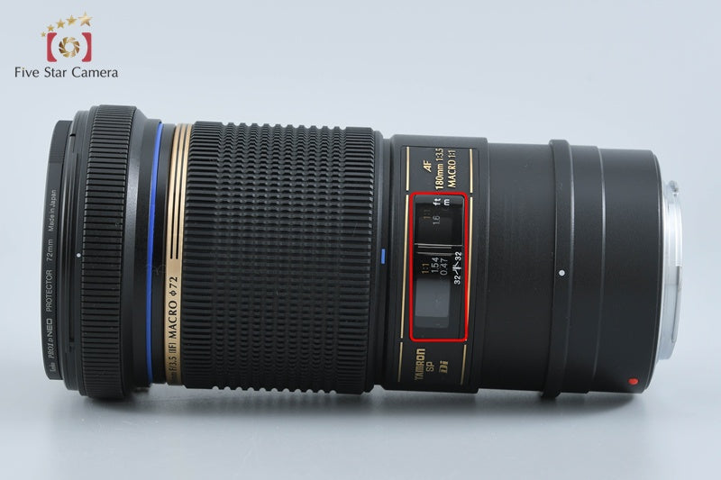 Tamron B01 SP AF 180mm f/3.5 Di LD IF MACRO for Canon [Very Good]