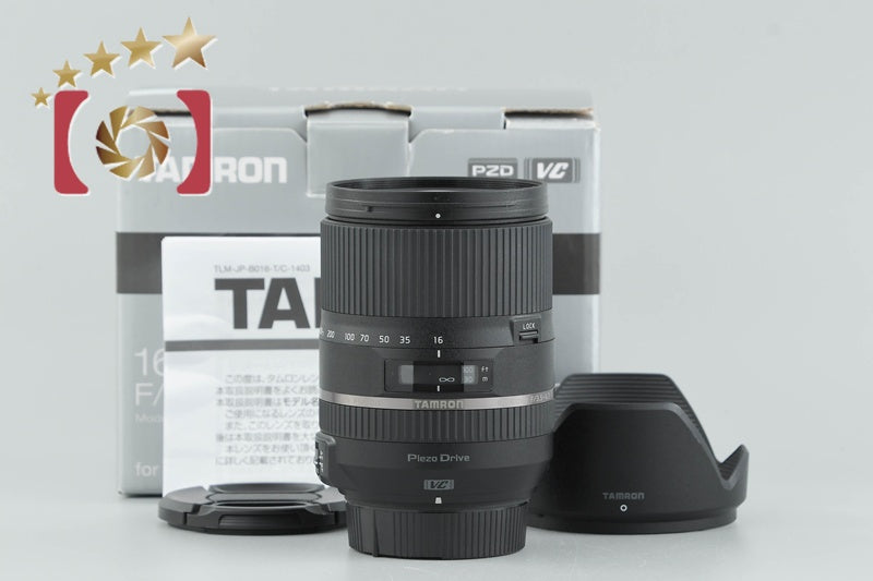 Tamron B016 16-300mm f/3.5-6.3 Di II VC PZD for Nikon w/ Box [Near Mint]
