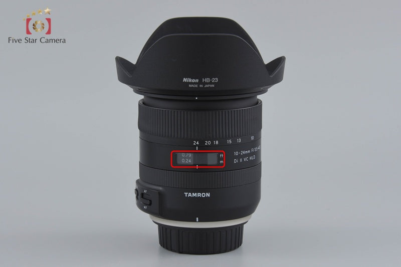 Tamron B023 10-24mm f/3.5-4.5 Di II VC HLD for Nikon [Very Good]