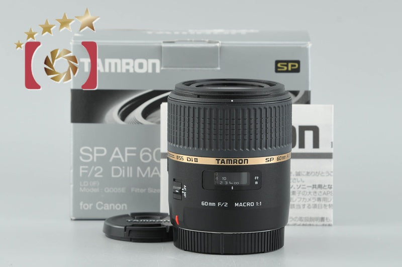 Tamron G005 SP AF 60mm f/2 Di II MACRO for Canon w/ Box [Near Mint]