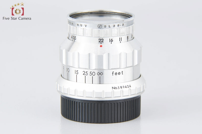 2023.01 Overhauled!! Tokyo Kogaku Topcor 50mm f/3.5 L39 LTM Leica Thread Mount