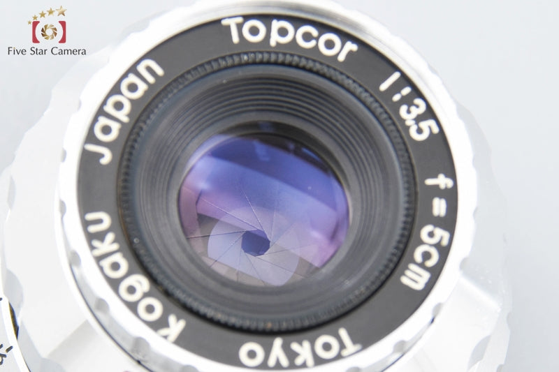 2023.01 Overhauled!! Tokyo Kogaku Topcor 50mm f/3.5 L39 LTM Leica Thread Mount