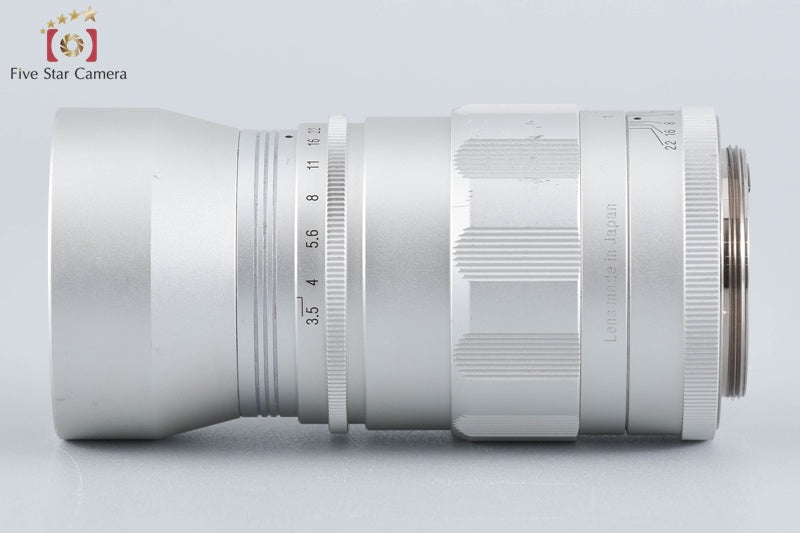 Voigtlander APO-LANTHAR 90mm f/3.5 MC Silver L39 LTM Leica Thread Mount Lens