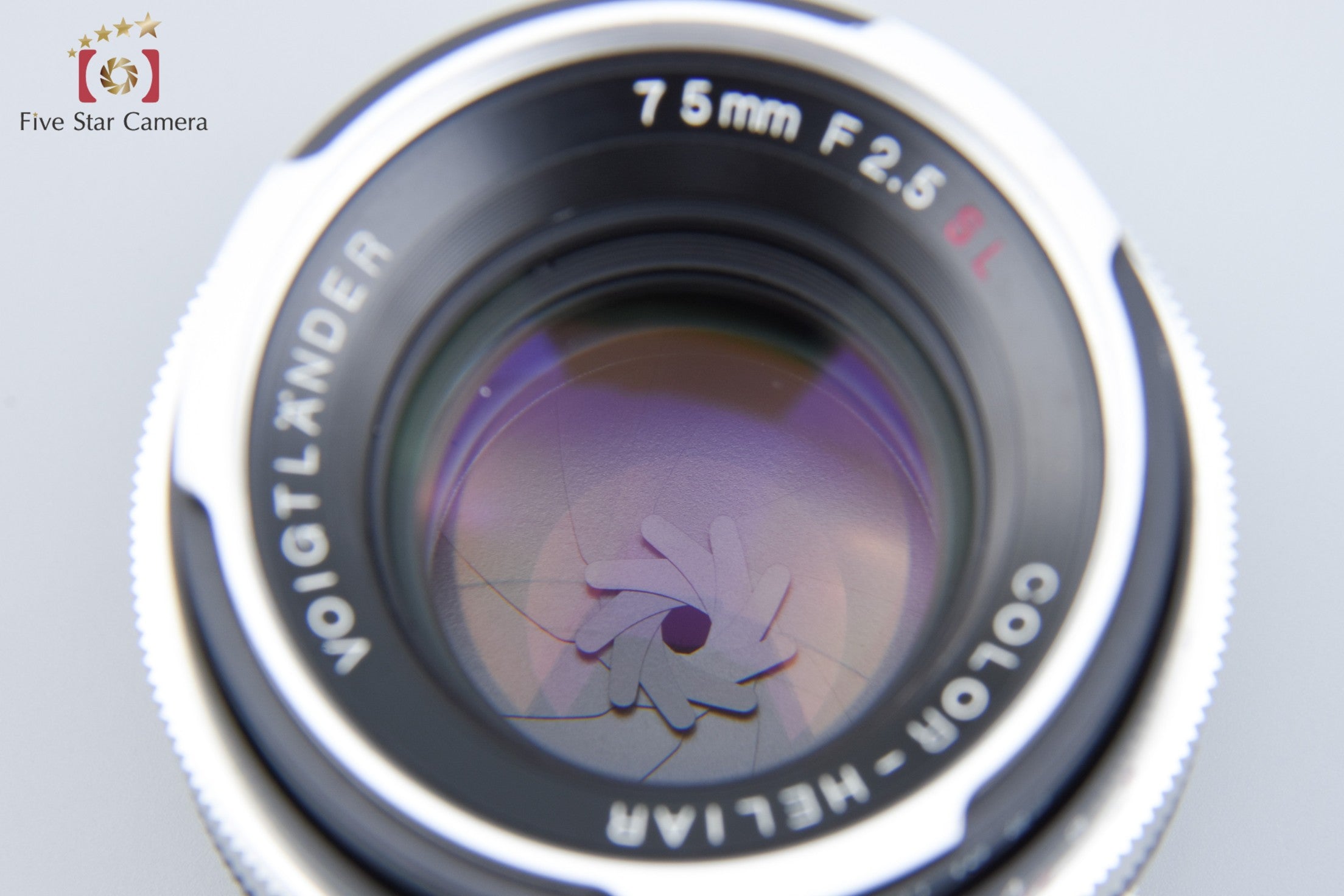 Very Good!! Voigtlander COLOR-HELIAR 75mm f/2.5 SL for Nikon F Mount