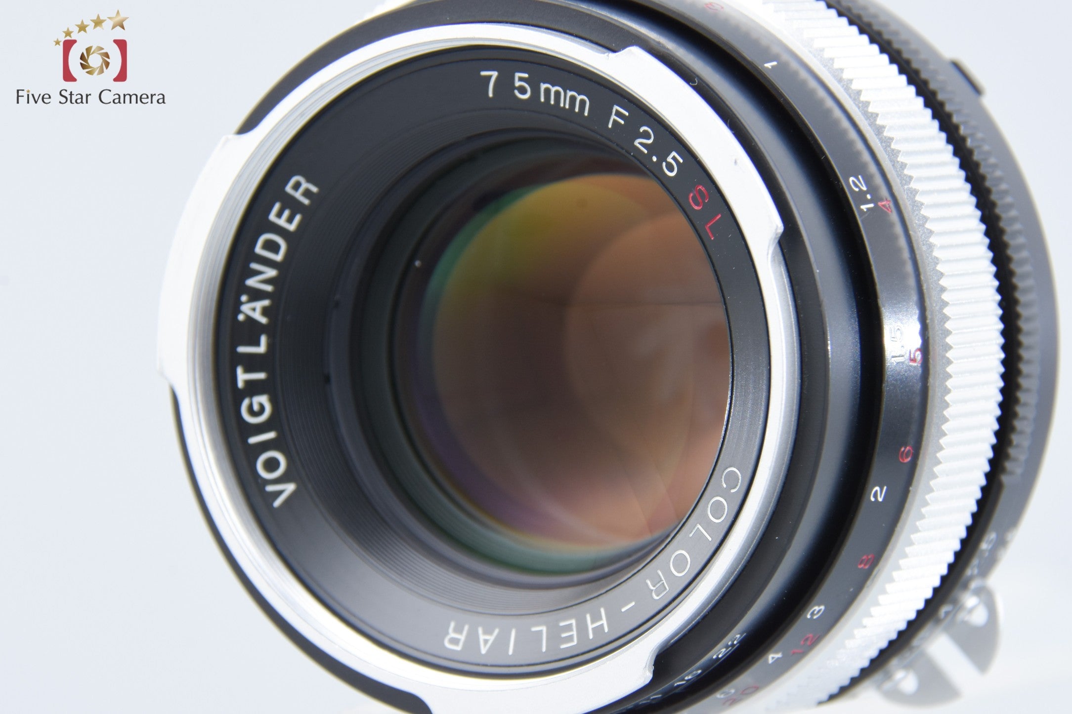 Very Good!! Voigtlander COLOR-HELIAR 75mm f/2.5 SL for Nikon F Mount