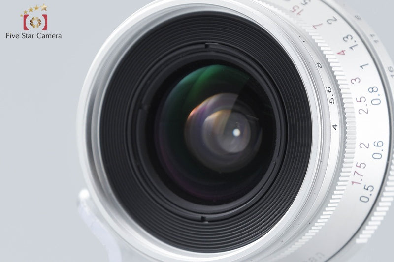 Voigtlander COLOR-SKOPAR 21mm f/4 MC Silver L39 + 21mm Viewfinder